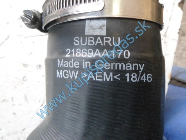 hadica na vzduch na subaru legacy outback, 2?0d, 110kw, 21869AA170